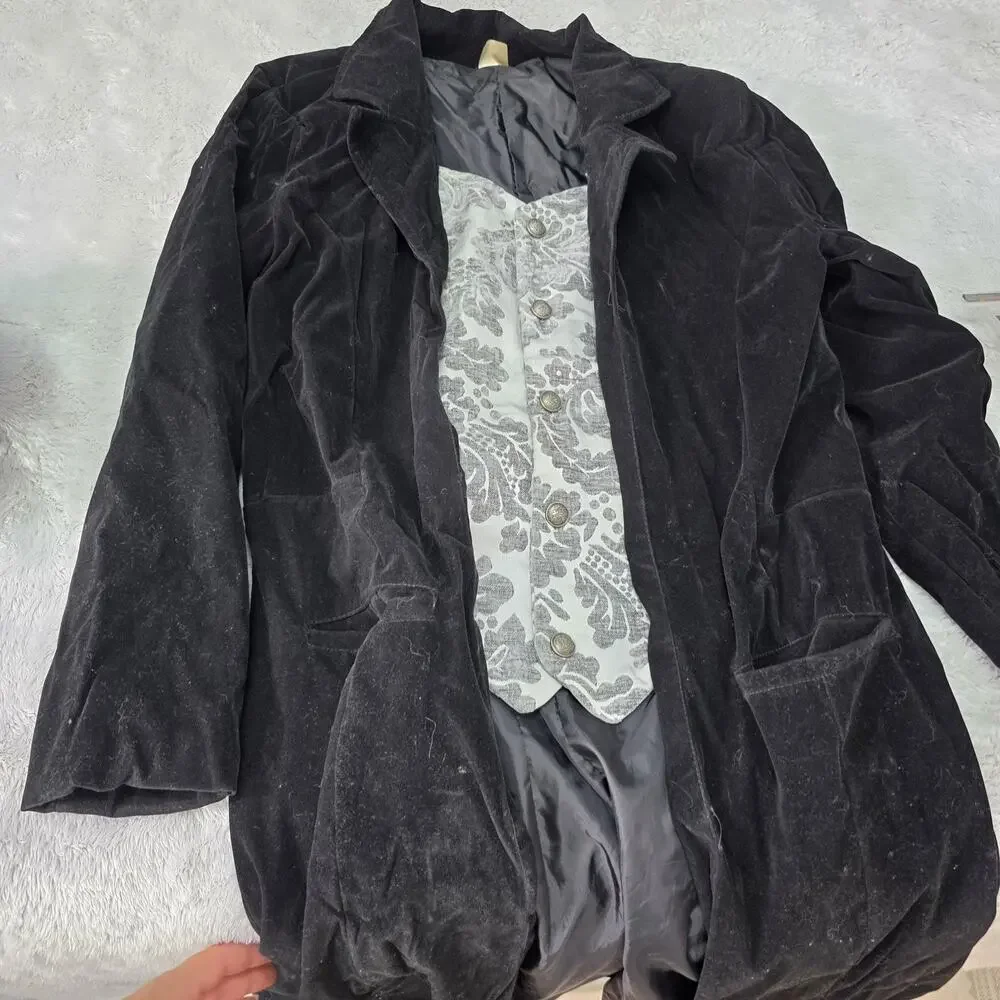 Spirit Halloween‎ Men M Englush Men Jacket Costume Royal Vested Jacket Size M - Picture 14 of 16